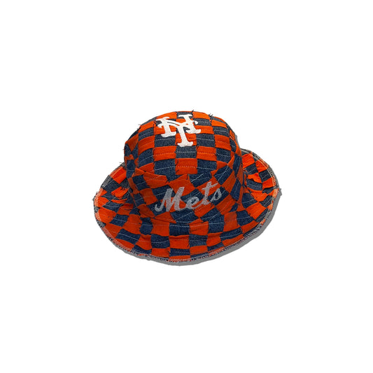 Checkered Bucket Hat (Mets)